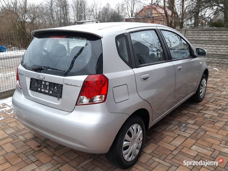 Śliczny Chevrolet Aveo 14 8v BenzynaKLIMA 174 Zduńska Wola sprzedam