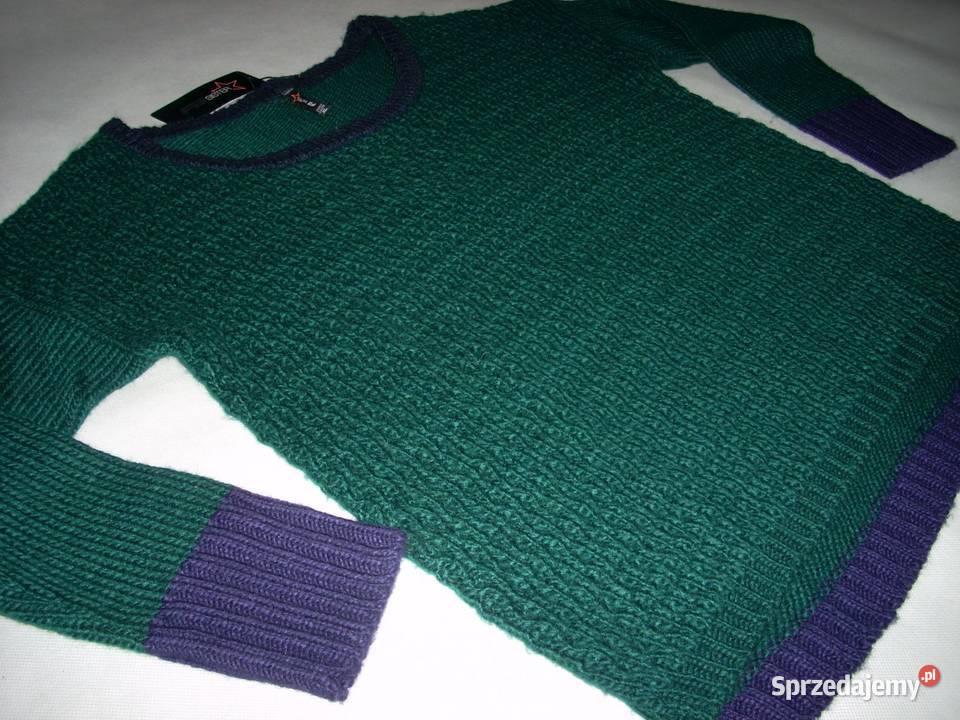 Nowy Sweter Zielony Yorker 42 XL Nowy Sącz