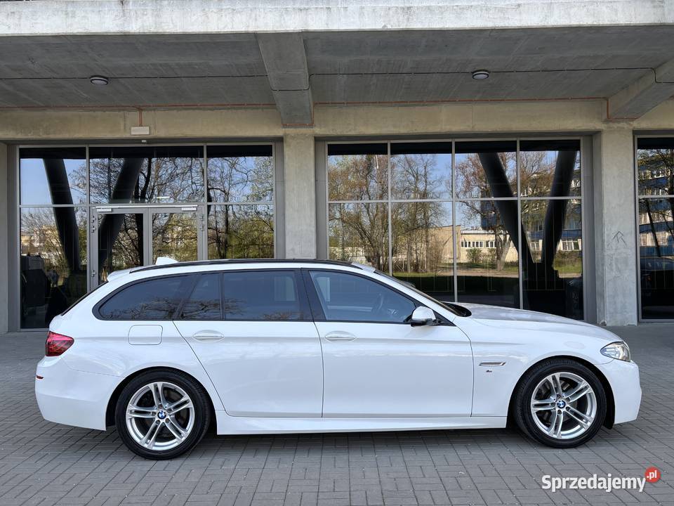 BMW 5 F11 LIFT 520D MPAKIET AUTOMAT 2014r BOGATE łódzkie Konstantynów Łódzki