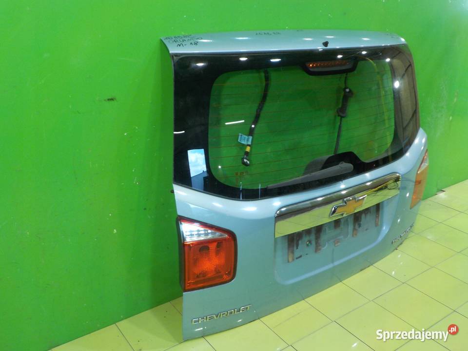 CHEVROLET ORLANDO 18 B 13r 5D klapa tyl sprzedam