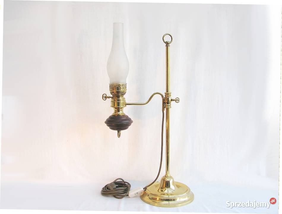 Lampka Gabinetowa mosiądz Pozostałe zachodniopomorskie Szczecinek