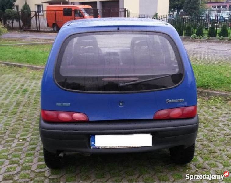 Fiat seicento 1999 do 1510 Rok produkcji 1999 Nowe Polesie