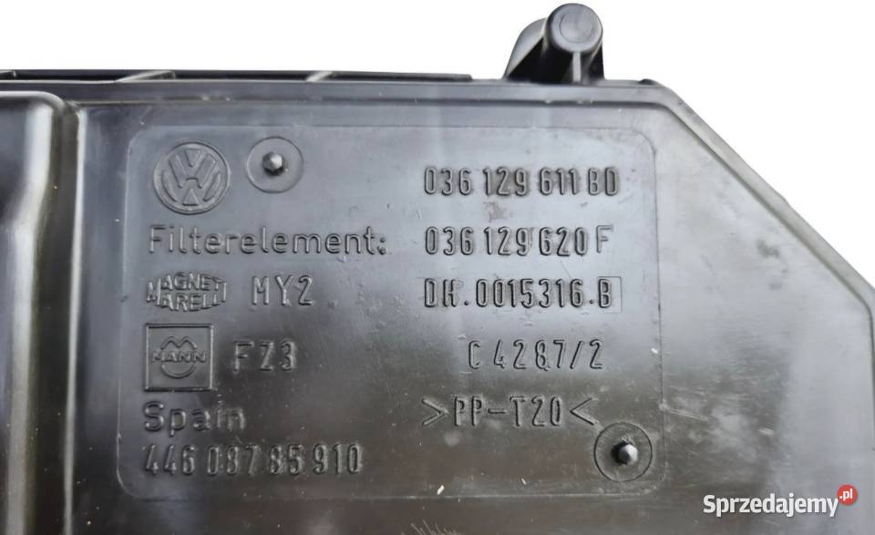 OBUDOWA FILTRA POWIETRZA GOLF 4 LEON I TOLEDO 2 Pozostałe Działoszyce