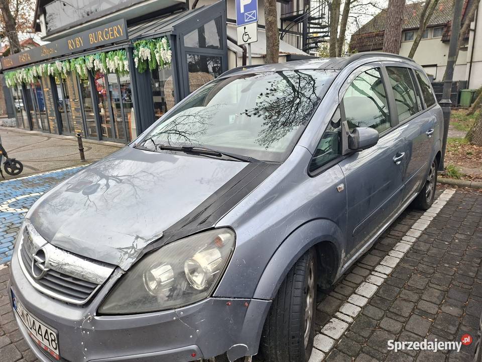Opel zafira b 19CDTI 120 uszkodzony Mielno Pyrzyckie