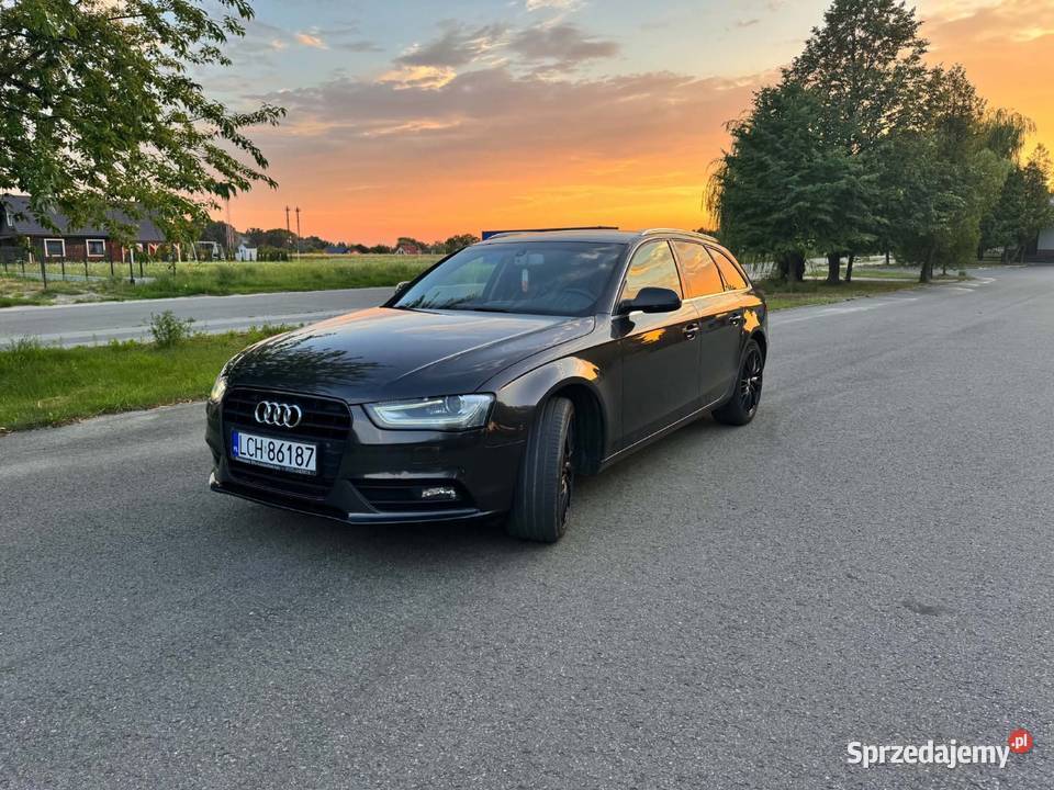 Audi A4 B8 lift 20 TDI 177 nieuszkodzony lubelskie Rejowiec Fabryczny