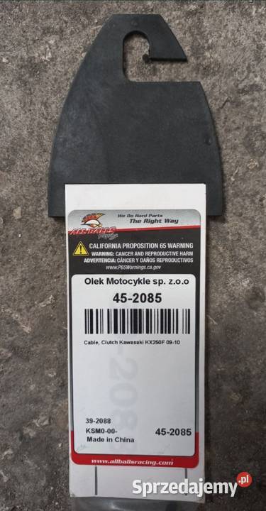 Linka sprzęgła cięgno KXF 250 NOWA Morawica