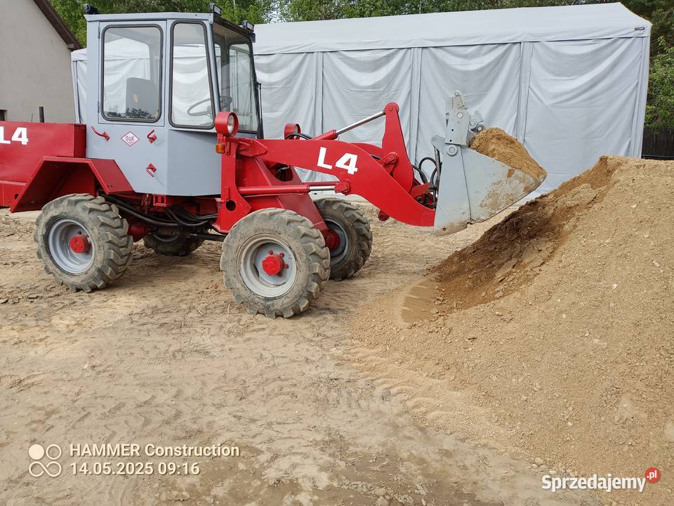 ładowarka kołowa przegubowa OK L4 tak podlaskie Ogrodniczki