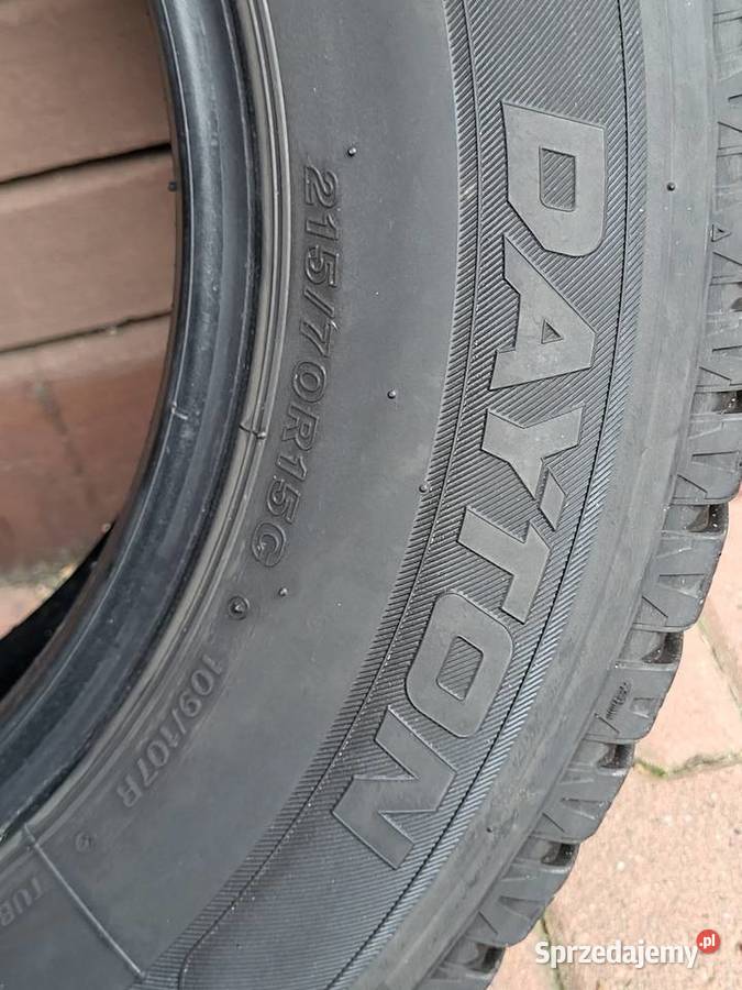 21570R15C zima zimowe Dayton Van Winter na zapas Będzin sprzedam