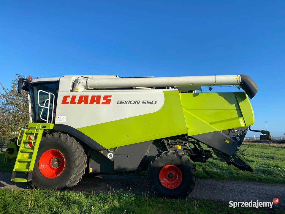 Kombajn Class Lexion 550 Wózek do header'a Zbożowe opolskie sprzedam