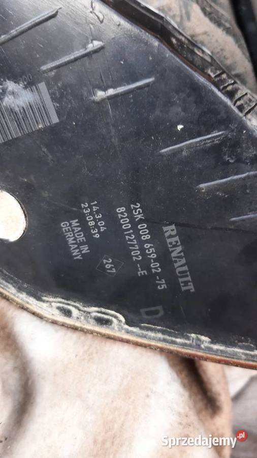 lampa tylna prawa lewa Renault Scenic II 2 dolnośląskie Dębno