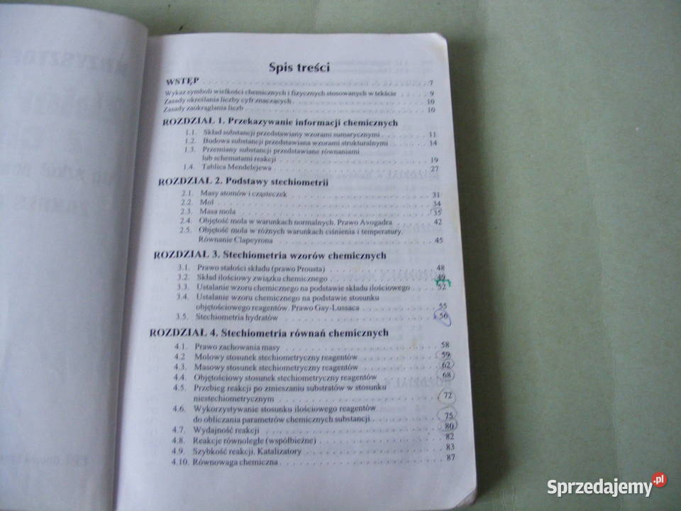 Chemia Zbiór zadań z chemii Pazdro dolnośląskie Oborniki Śląskie