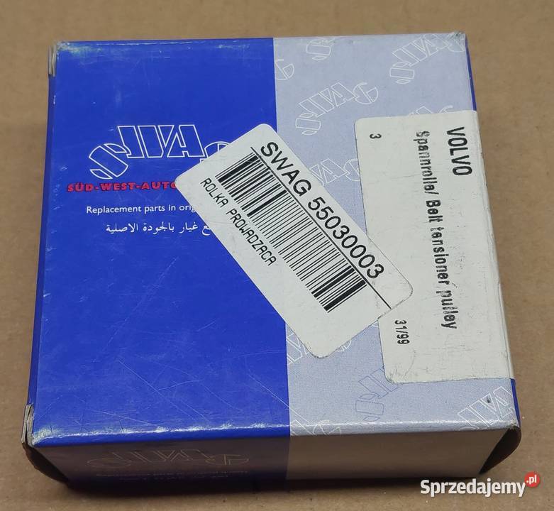 INA ROLKA NAPINACZA PASKA VOLVO 740 780 940 960 Mielęcin