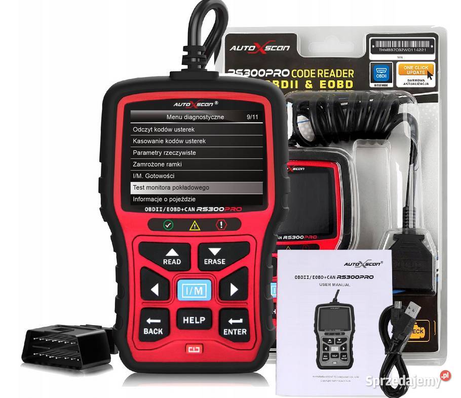 Autoxscan RS 300 PRO Tester diagnostyczny Gorzów Wielkopolski