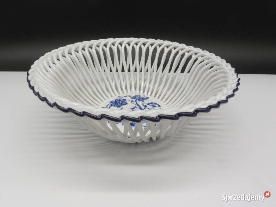 Ażurowy Koszyczek Porcelanowy Triptis wielkopolskie Raszków