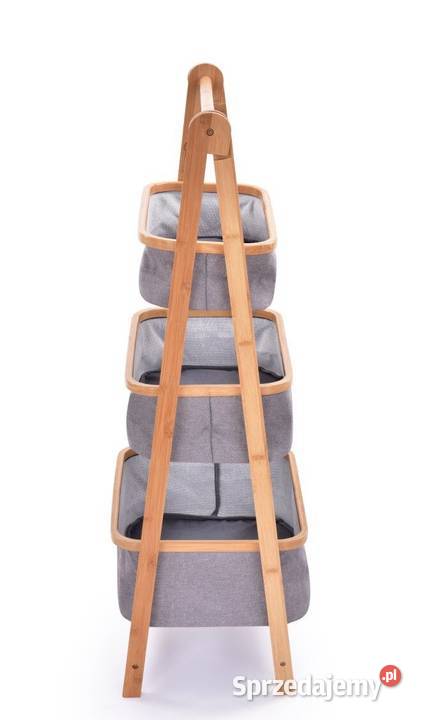 SKŁADANY BAMBUSOWY REGAŁ wys 975 Warszawa