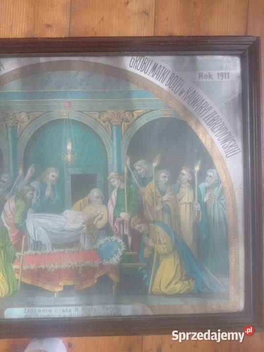 Litografia Kalwaria 1911 Gdów