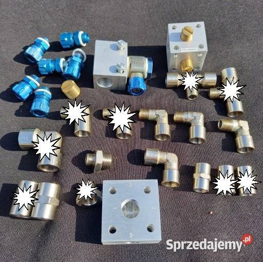 profesjonalne metalowe złączki pneumatyczne