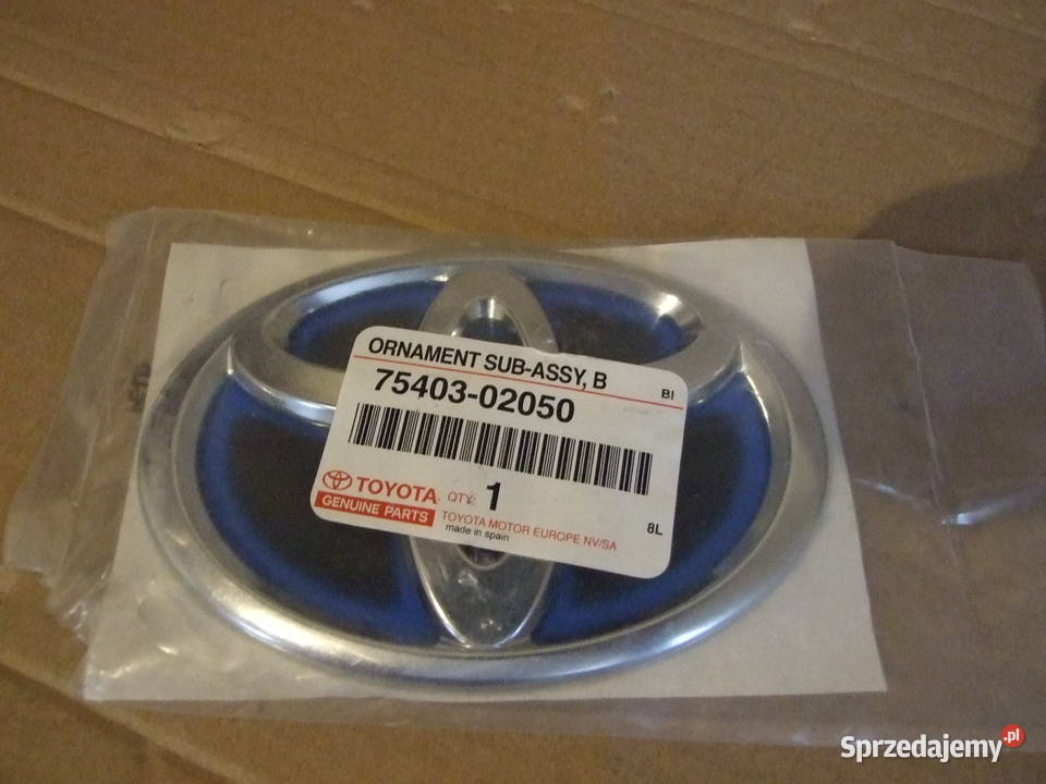 Emblemat znaczek Toyota Corolla 7540302050 Pozostałe Białystok