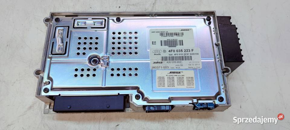 WZMACNIACZ BOSE AUDI A6 C6 4F0035223F 4F0910223F osobowe śląskie Przystajń