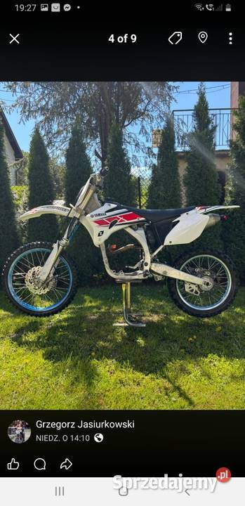 Yamaha yz250f 2008 Koła 19 21 Pozostałe Nowy Sącz