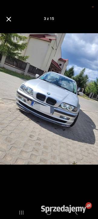 Bmw e46 m43tu LPG popcorn radio android benzyna+LPG Seria 3 Łódź