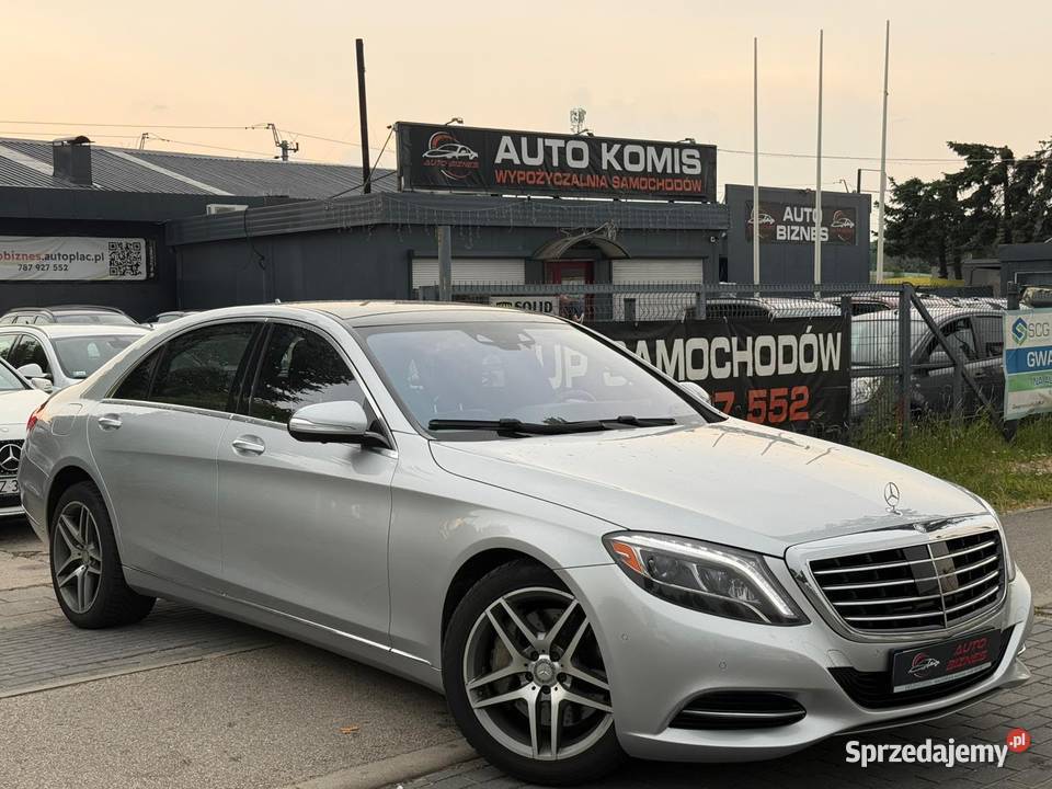 MercedesBenz Klasa S W222 47 sedan 2015 Zarejestrowany w Polsce śląskie Częstochowa