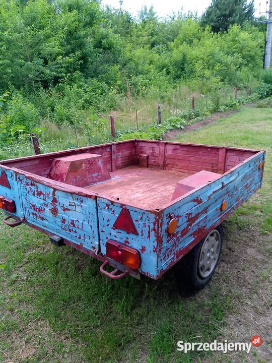 PRZYCZEPKA DO SAMOCHODU CIĄGNIKA Leżajsk