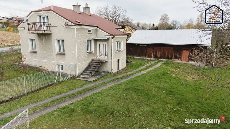 Sękowa Dom 80m2 działka 19 ar małopolskie
