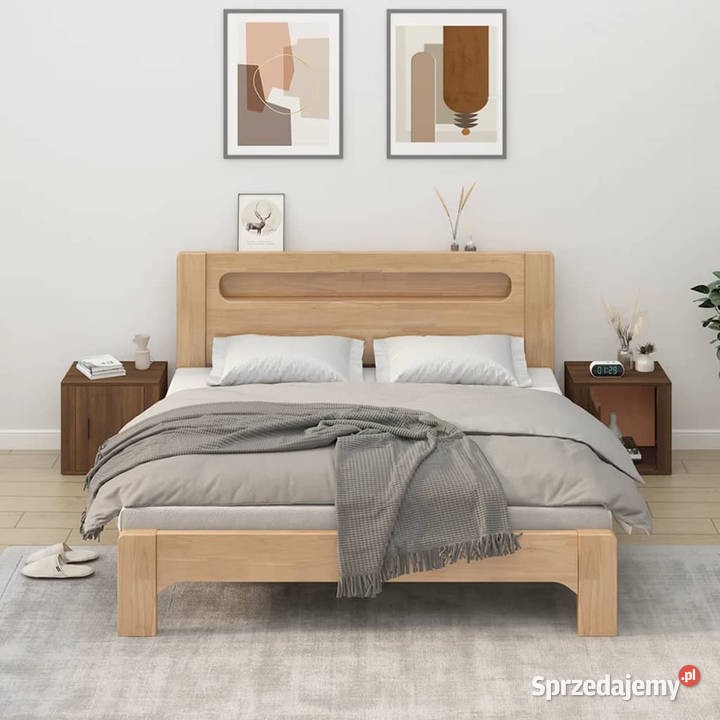 Szafki nocne 2 brązowy dąb 50x39x47 WM816703 Warszawa