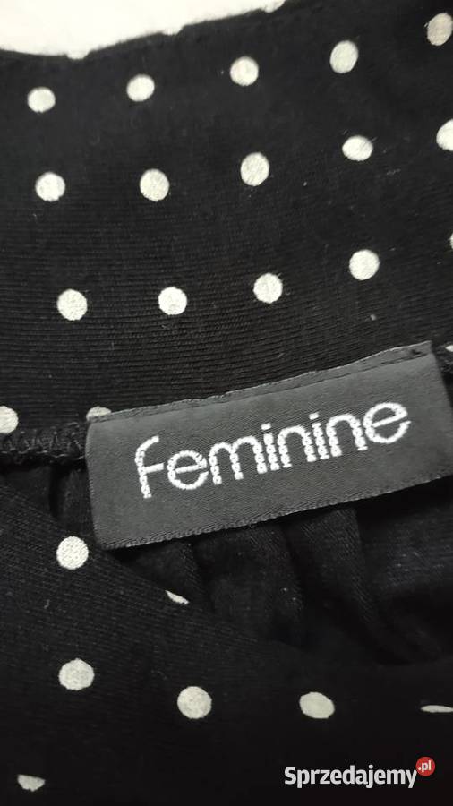 Czarna tunika damska ML Feminine Olkusz