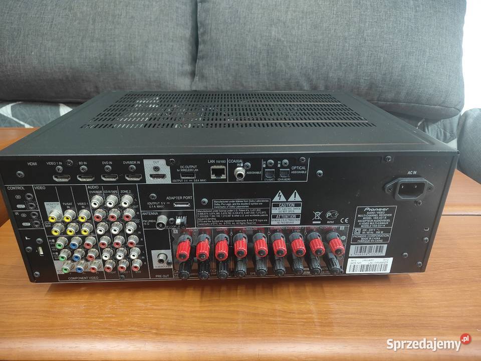 Amplituner PIONEER VSX921 71 HDMIUSBDTS Menu Kraków