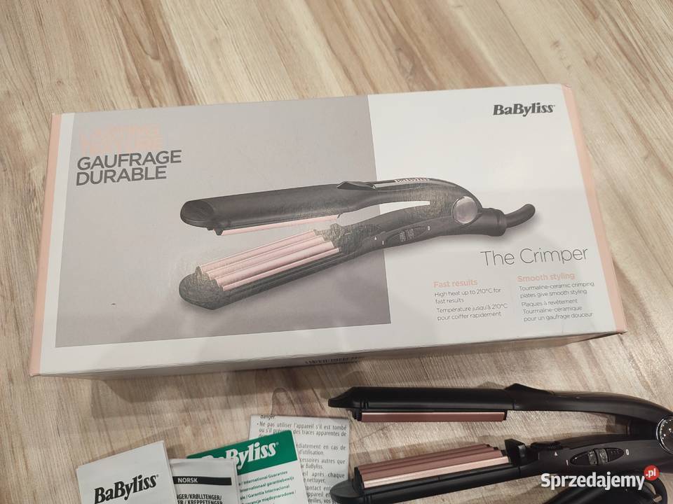 Karbownica falownica do włosów Babyliss sprzedam