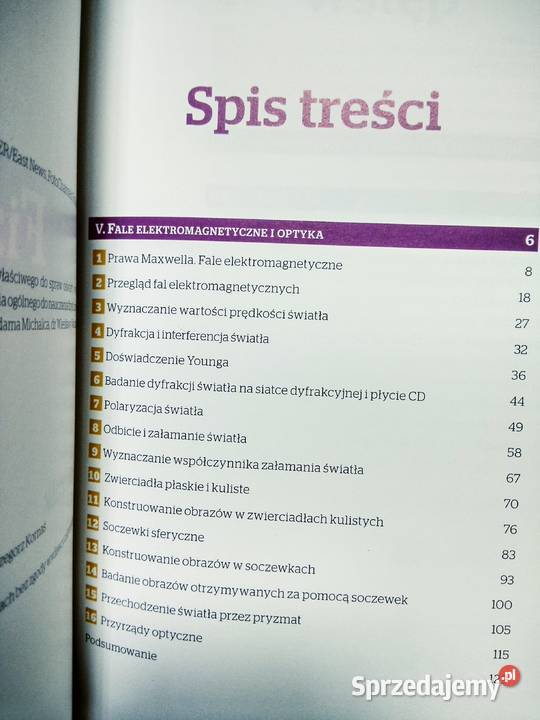 Fizyka rozszerzenie operon ciekawi świata nowe Warszawa
