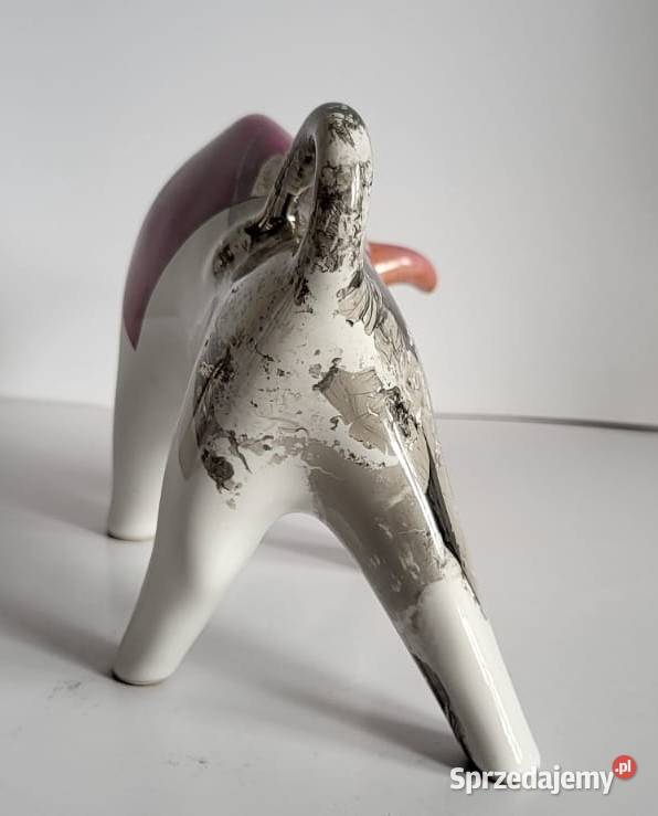 BYK Znak zodiaku Figurka Byczek ceramiczny pomorskie Sierakowice