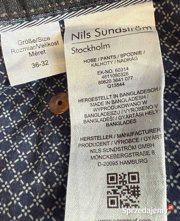 Spodnie męskie Malbork