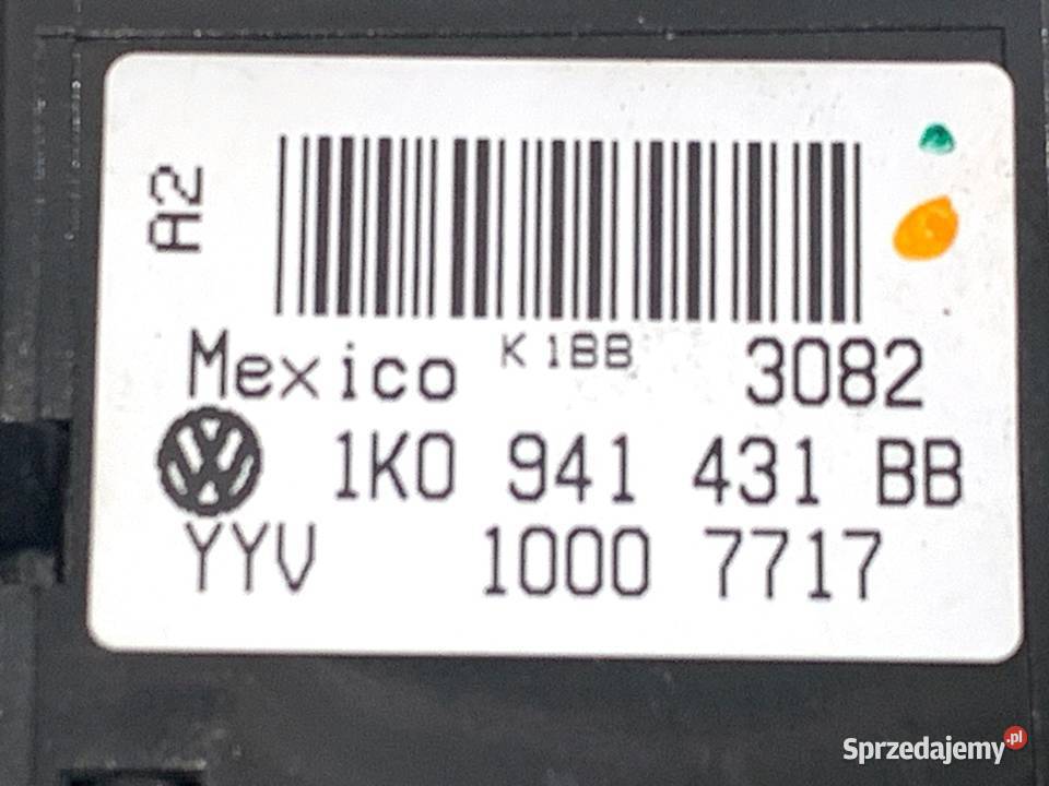 WŁĄCZNIK ŚWIATEŁ VW GOLF VI 1K0941431BB 0914