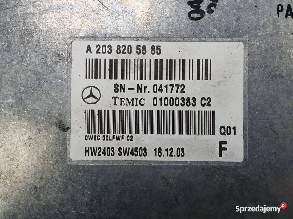 MODUŁ MERCEDES W220 A2038205885 osobowe Lipno