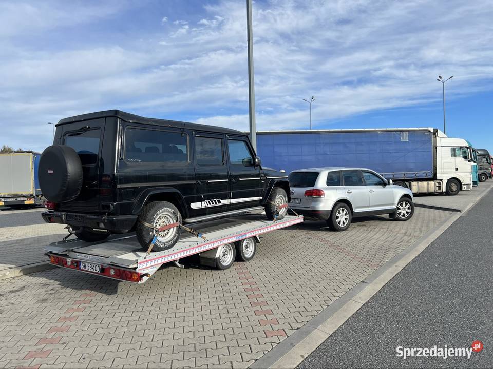 Przyczepa laweta FITZEL 352148x Euro Trans 35T śląskie Ruda Śląska sprzedam