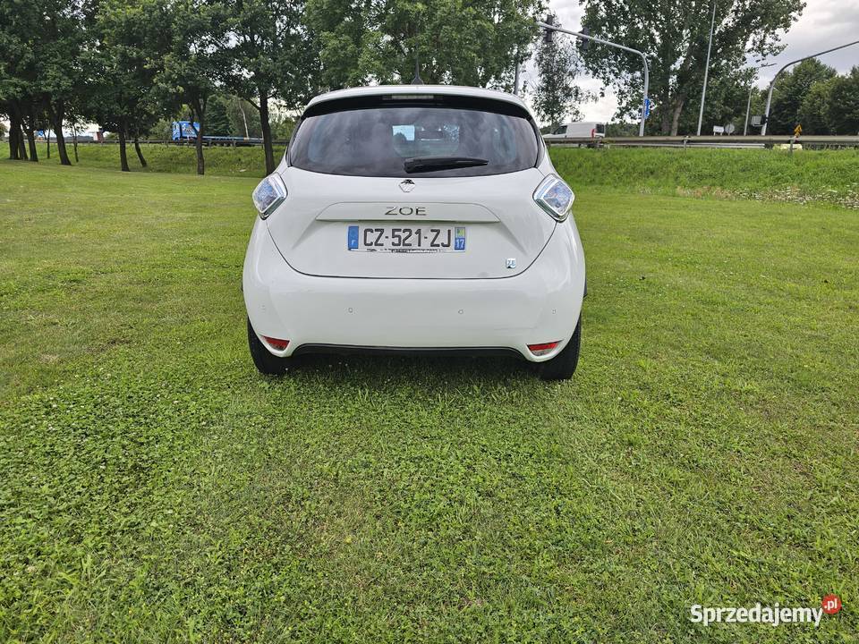 Renault ZOE z bateria na własność wielkopolskie Krzykosy