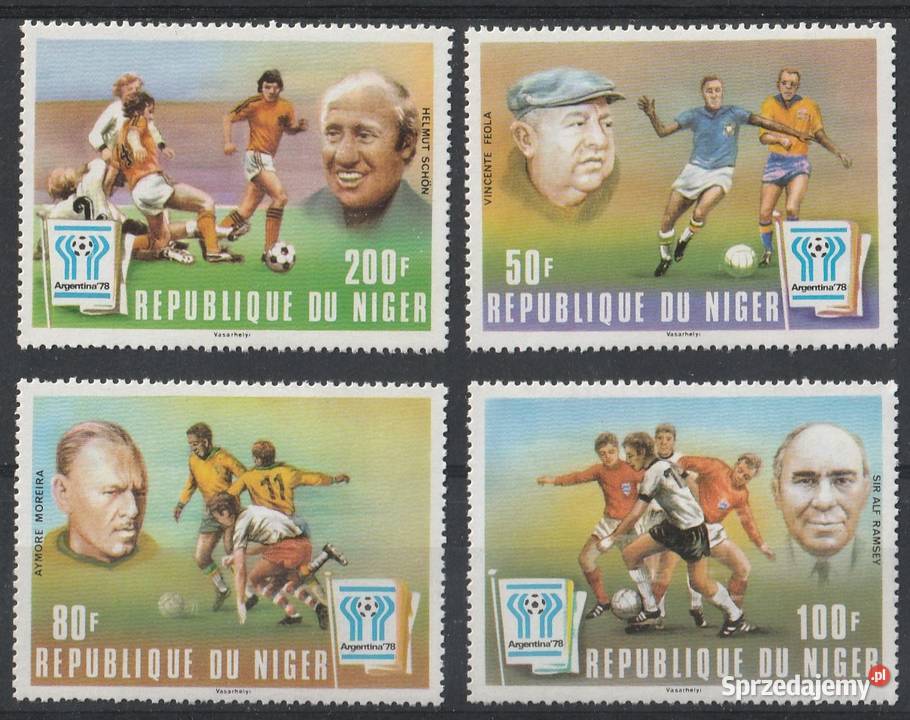 NIGER MŚ ARGENTYNA MUNDIAL PIŁKA NOŻNA 1978 Łódź