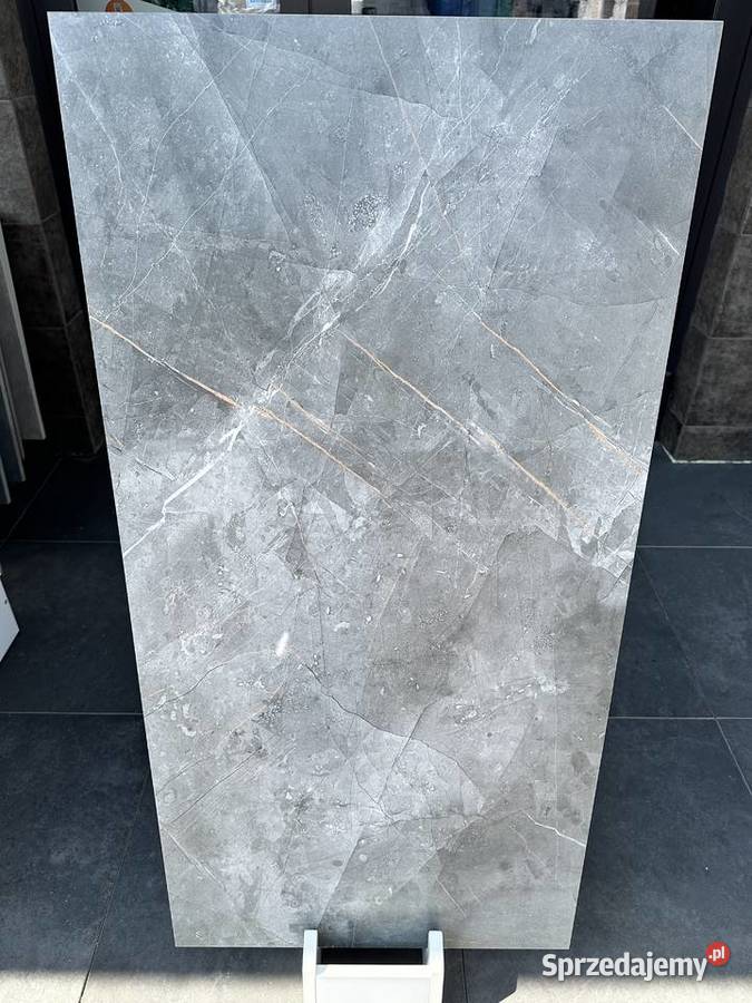 Płytka podłogowa Tubądzin Brainstorm Black LAP Opoczno