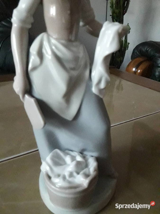 Porcelanowa figurka Lladro Nao Hiszpania Janów Lubelski