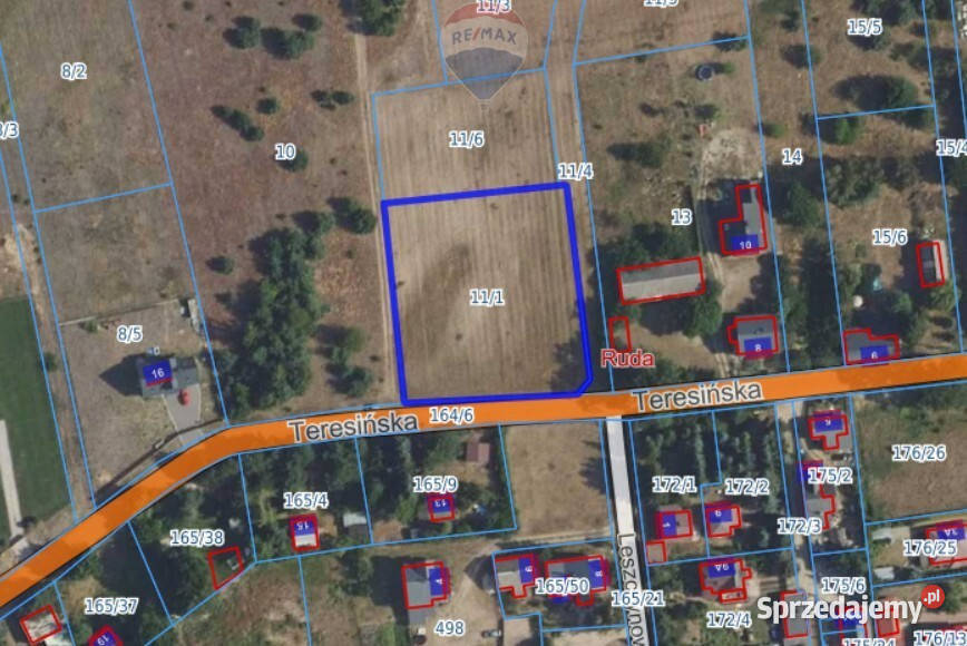 Działka budowlana 3000 m Ruda Radzymin mazowieckie