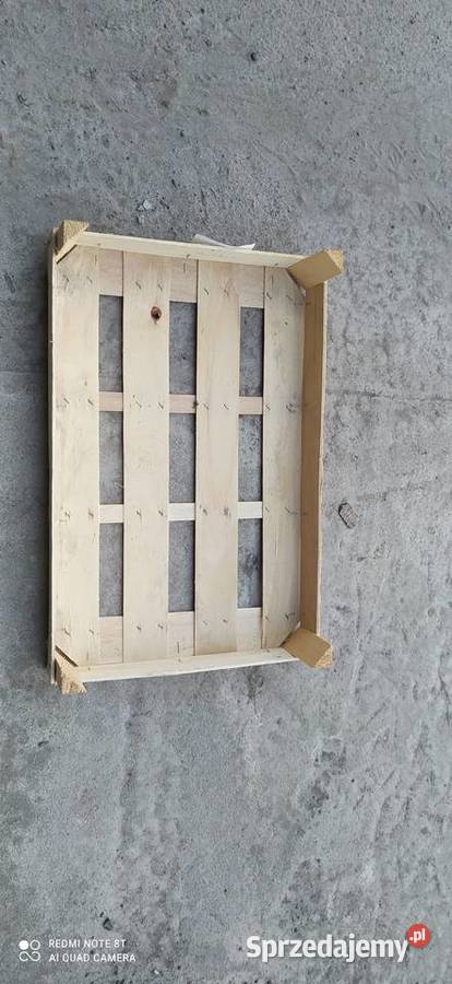 Skrzynki owoce miękkie malina Terpentyna