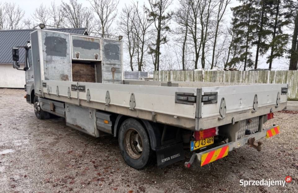 Mercedes Atego 1218 skrzyniowy paka Rok produkcji 2013 Skrzynie pomorskie Gdynia