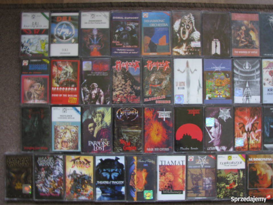 ORYGINALNE KASETY HEAVY METAL 3 i więcej Szczecin sprzedam