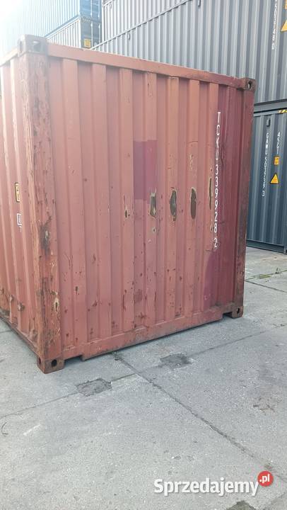 Sprzedam kontener morski używany 20DV dostępny mazowieckie Warszawa