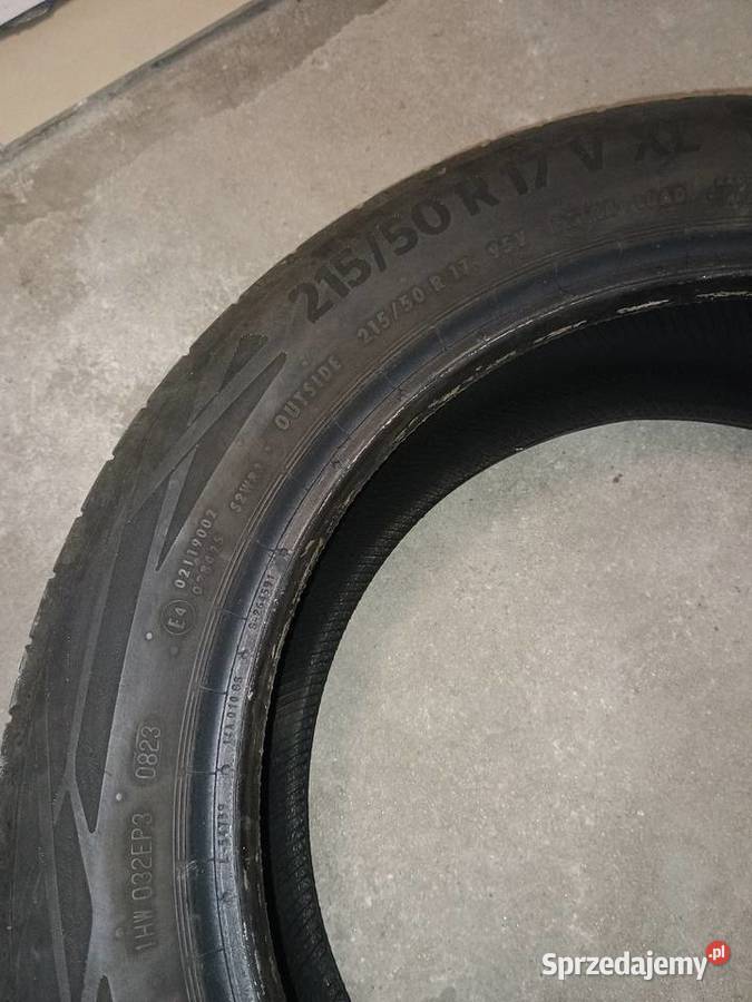 Opony letnie 21550 R17 Komplet 4 2x Continental Samochodowe Wrocław