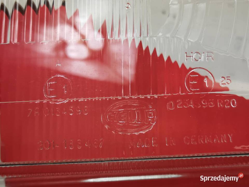 KLOSZ LAMPY LEWY PRZÓD VW PASSAT B3 19881993