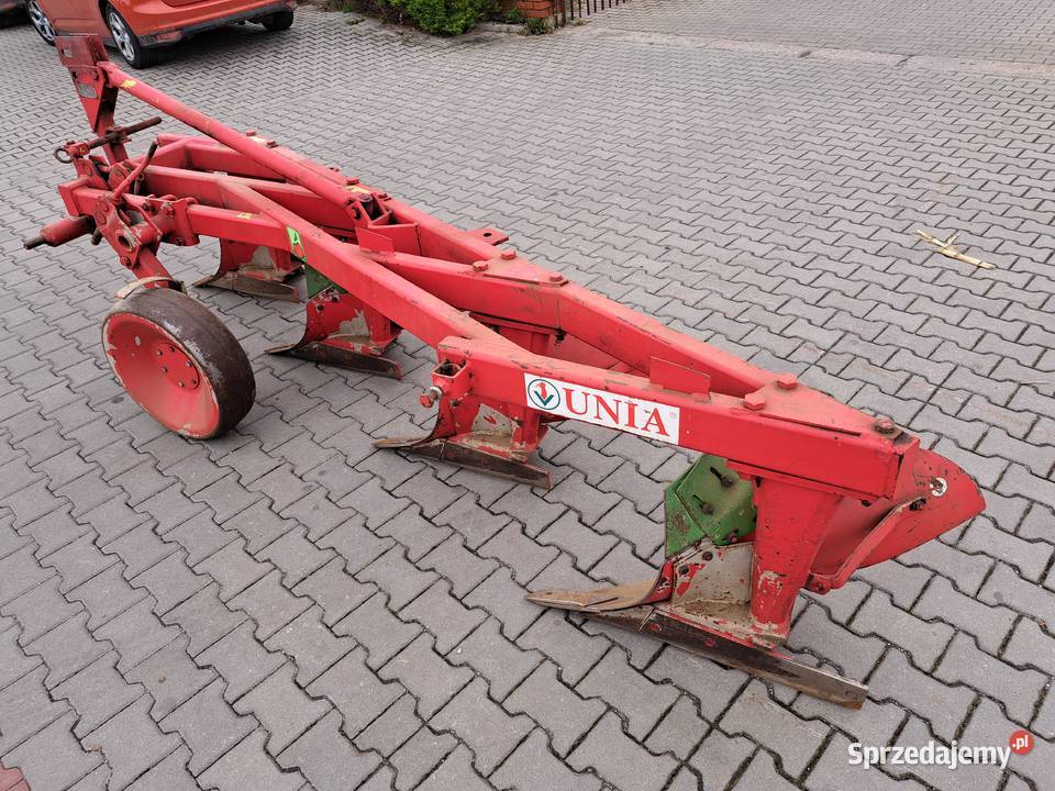 Pług zagonowy Unia Grudziądz 4x35 U1372 nieuszkodzony Proszowice sprzedam